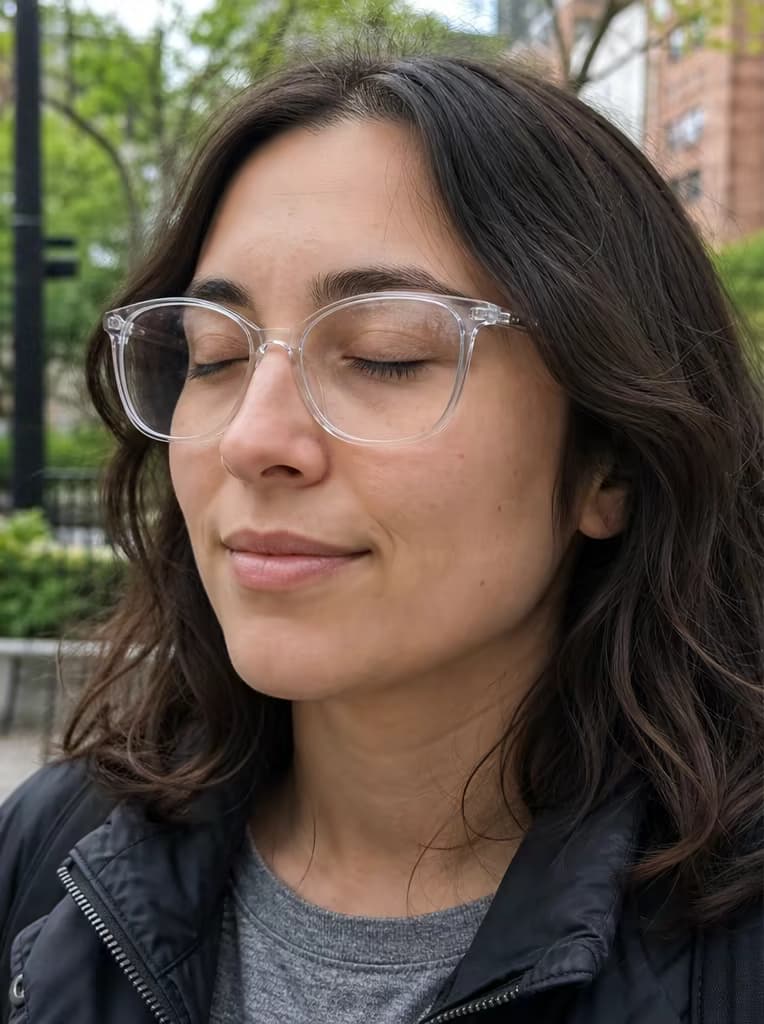 Repair Eyes Behind Glasses before