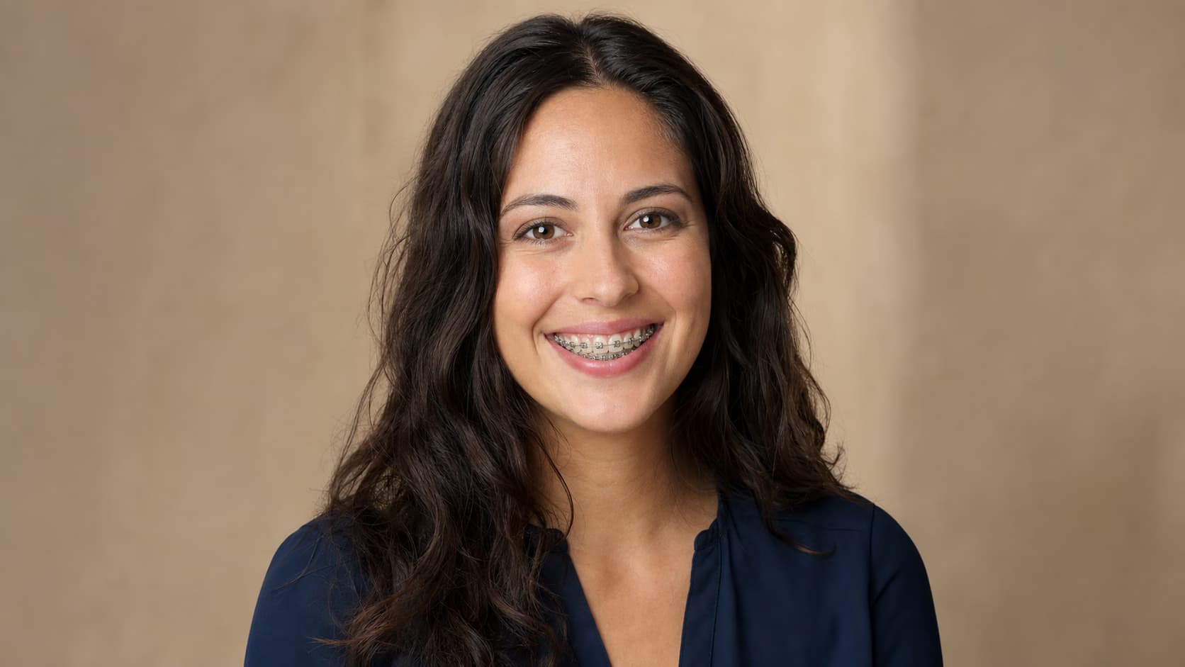 Remove Metal Braces from a Professional Headshot before