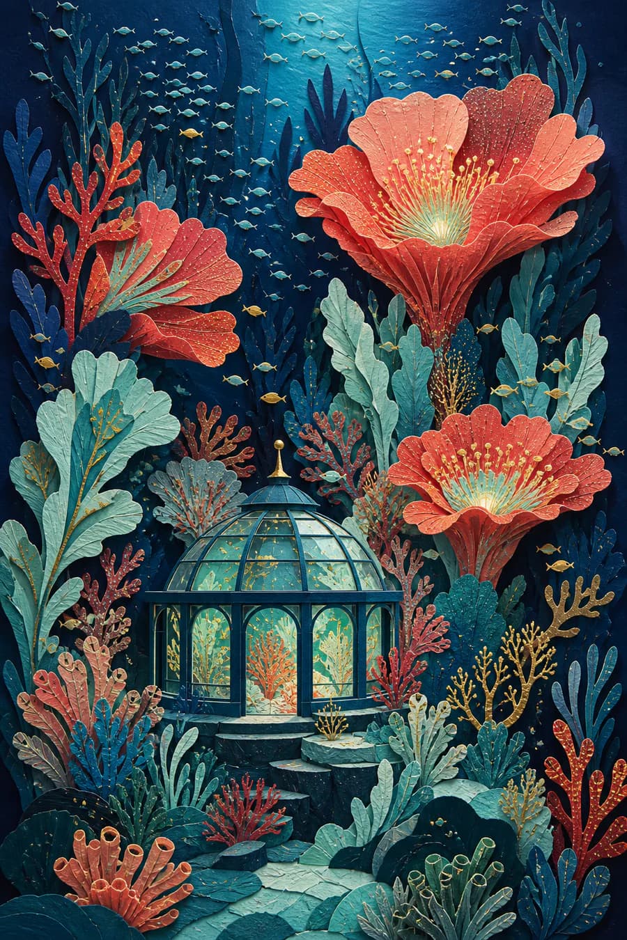 Graphic Illustration Without a Photo Look