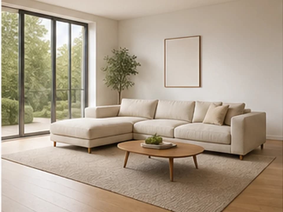 Add Space Beside a Real Estate or Interior Photo original