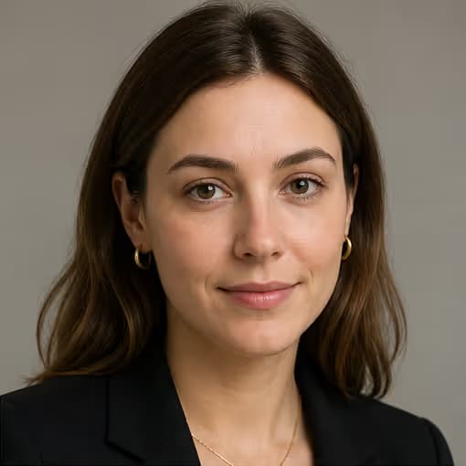 Portrait after subtle under-eye bag and shadow reduction