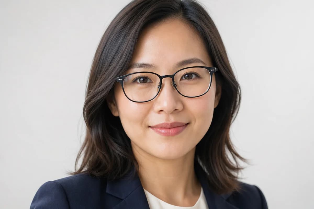 Remove Glasses from a Professional Headshot before